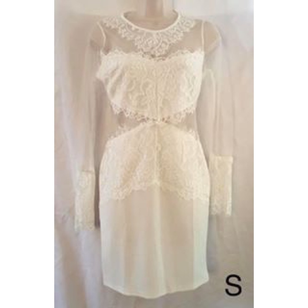 Lace Long Sleeve Dress